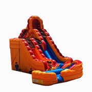 water inflatable slide